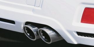 Brabus Heckaufsatz für Auspuffschacht für Mercedes GLK X204 ohne AMG