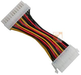 Adapter 24pin 20pin Mainboard Strom Kabel 24 20 Buchse w4w #341