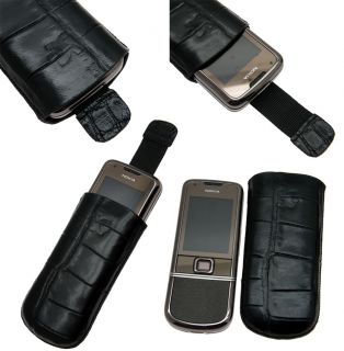Nokia 8800 Carbon Arte   Etui Tasche Ledertasche Hülle