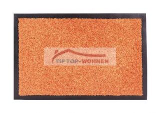 Schmutzfangmatte ProperTex waschbar, orange 60x90cm