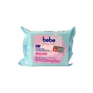 Bebe Young Care 3 in1 Reinigungstücher für empfindiche Haut, 25