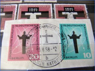 Briefmarken DDR Bund Reich viel 50er im Leuchtturm SF Album + 2 EBs