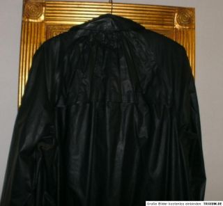 Regenmantel Vintage Latex Rubber Raincoat Herren Gummimantel 344