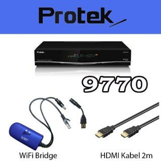 Protek 9770 HD IP digital HDTV SAT Receiver DVB S2 + 