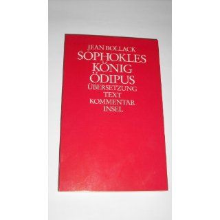 Sophokles, König Ödipus, in 2 Bdn., Bd.1, Übersetzung, Text