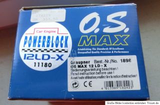 Graupner OS MAX 12 LD  X Power Block rarität