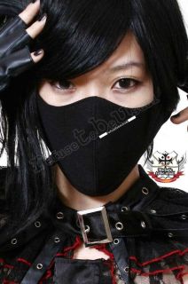 PUNK Gothic Visual Kei Face Guard ROBBER CRIMINAL MASK