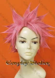 Fairy Tail Natsu Dragneel Custom Made Wig_com347