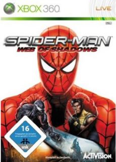 Microsoft Xbox 360 Spider Man   Web of Shadows   Spiderman Marvel