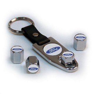 Geschenk Set Ford Schlüsselanhänger Ventilkappen Auto
