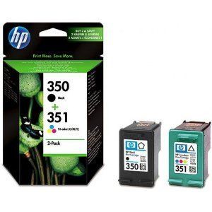 HP Druckerpatronen SD412EE Nr 350 351 Multipack schwarz farbig NEU OVP