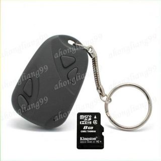 8GB Spy Mini Car Key Chain Cam 808 #3 Mini Kamera Spy Cam Micro