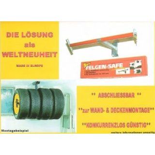 Felgensafe m.Verriegelung Wand /Deckenmontage Baumarkt