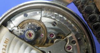 IWC Schaffhausen Armbanduhr Luxus Herren Uhr cal. 852 um 1955 Stahl