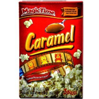 Magic Time Caramel Popcorn, 2er Pack (2 x 297 g Packung) 