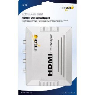 Heitech 09001420 HDMI Umschaltpult Beleuchtung