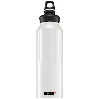 Sigg Trinkflasche Wide Mouth Traveller White 1,5 l 