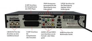 Topfield SBP2000 digitaler Satellitenreceiver (HDMI, PVR Funktion