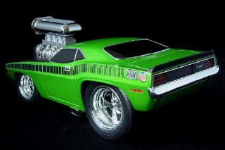 1970 Plymouth CUDA Green 118 Scale Diecast