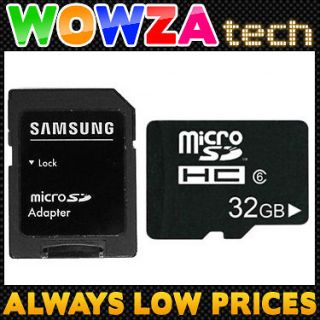 32GB MICRO SD MEMORY CARD FOR THE HTC SALSA FLYER DESIRE S EVO 3D