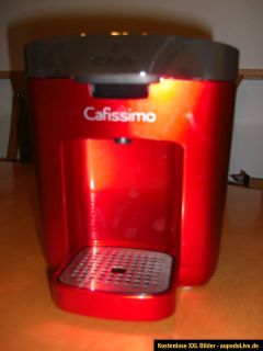 Tchibo 276196 Cafissimo Duo, Kaffeekapselmaschine, Hot Red