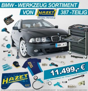 HAZET BMW Werkzeug Sortiment, 387 teilig