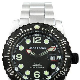 500 Meter Diver Automatikuhr, Herrenuhr ETA 2824 2