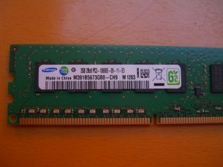 Samsung 2 x 2GB 2Rx8 PC3 10600E RAM (M391B5673GB0 CH9)