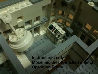 Custom Lego Modular Building Instructions 003 Hospital