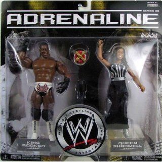 WWE   ADRENALINE Serie 26   2Pack   King Booker & Queen Sharmell