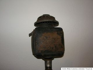 sehr alte Laterne für Kutsche Kutschenlampe von H Drews
