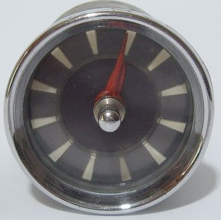 elektrische Uhr 12V Chromrahmen aus Ford 1956