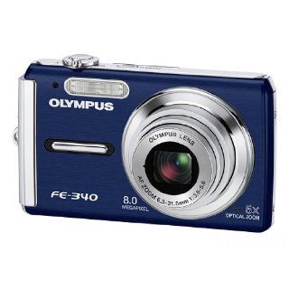Olympus FE 340 Digitalkamera 2,7 Zoll blau Kamera & Foto