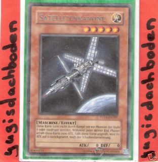 Yu Gi Oh,Satellitenkanone, TU01 DE007, Rare