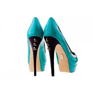 Janiko High Heels Peep toe Ella Lagoon B073