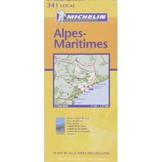 Michelin Karten, Bl.341  Alpes Maritimes (Michelin Local France