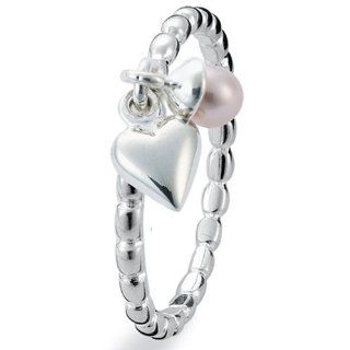 SPINNING Jewelry Damenring 925 Sterling Silber *DARLING* Pearl