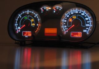 Audi A4, Audi A3 plasma tacho glow gauges plasma dials plasmaskiver