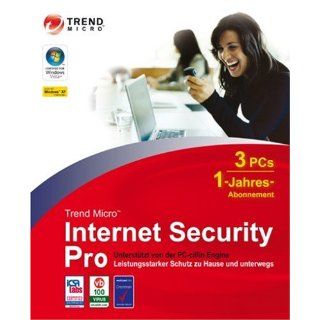 Trend Micro Internet Security Pro (1Jahr) Software