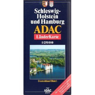 ADAC Karte, Schleswig Holstein und Hamburg Bücher