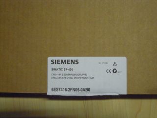 Siemens Simatic S7 6ES7 416 2FN05 0AB0 // 6ES7416 2FN05 0AB0 Version