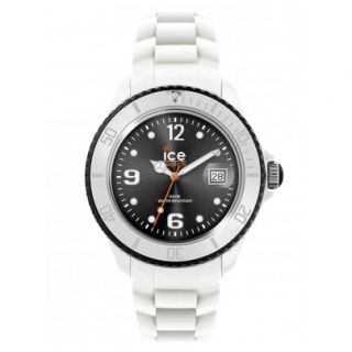 Ice Watch Uhr SI.WK.U.S.11 White Black Unisex Armbanduhr NEU