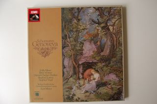 Schumann, Genoveva, Kurt Masur, EMI SQ, 3 LP Box