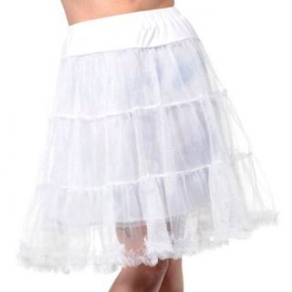 Banned Petticoat SWING TUTU LONG white Bekleidung