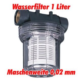 vorfilter hauswasserwerk wasserfilter filter pumpe 1