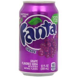 Fanta Grape 355ml x 12 Lebensmittel & Getränke