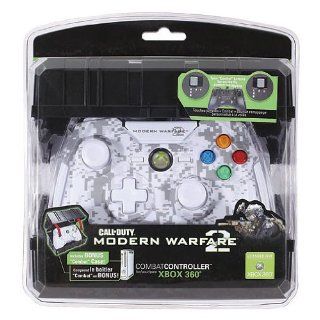 Xbox 360   Controller Call of Duty   Modern Warfare 2 White 