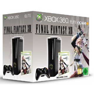 Spielkonsole Xbox 360 Elite Final Fantasy XIII + Faceplate FFXIII