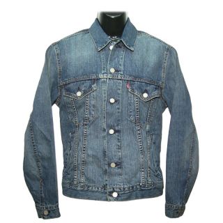 Levis® Trucker Jacket Standard Fit Blau NEU   Mid 10 Jeansjacke