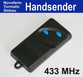 Novoferm Tormatic Siebau Handsender Novotron 302 433MHz